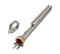 Élément chauffant électrique en acier inoxydable pour chaudière à eau, 1"/DN25/32 mm, AC110V/20V/380V, 1/2/3/4/6KW (argent, 110V_3KW230L DN25 201SS)