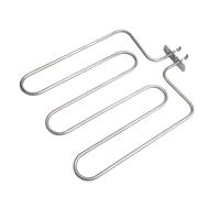 Élément chauffant électrique for sauna 2000 W 230 V 3U, chauffage à air sec for four, tuyau droit SUS304 for poêle, gril, pièce de rechange