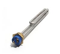 Élément chauffant électrique pliable avec vis, filetage BSPT 1" / DN25, tube en acier inoxydable 201 1KW/2KW/3KW/4KW/6KW(Type 5,220V_3KW230L DN25 201SS)