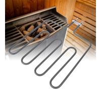 Élément chauffant électrique pour poêle de sauna - 1500 W / 2000 W / 3000 W - Résistance chauffante uniforme pour sauna domestique et professionnel - Compatible avec poêles en acier inoxydable et font