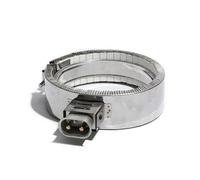 Élément chauffant en céramique, diamètre 250 mm, hauteur 50 à 100 mm, 110 V/220 V/380 V, 1900 W/2500 W/3100 W/3900 W(380V,3900W 250x100mm DxH)