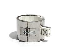 Élément chauffant en céramique, diamètre intérieur 210 mm, hauteur de bande 80 à 200 mm, 110 V/220 V/380 V, 2700 W/3100 W/4500 W/6000 W(380V,2700W 210x80mm DxH)