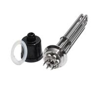 Élément Chauffant For Chauffe-eau De Brassage, Compatible Avec LJXH, 220 V, 2 Pouces, Bride De 63 Mm, Puissance 3 KW, Triple Pince Et Virole(1set,220V_6KW 250L 304SS)