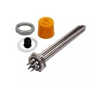 Élément Chauffant For Chauffe-eau Électrique À Immersion DN32 (41 Mm), Tube/filetage En Acier Inoxydable 304, 220 V/380 V, 3 KW/4,5 KW/6 KW/9 KW/12 KW(Set-1,220v,4.5KW 210mm)