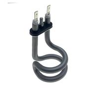 Élément chauffant for pièces de lave-vaisselle 2596, 230V, 1900W, Compatible avec Midea Candy Hansa Gorenje Bomann Valberg, chauffage à haute efficacité