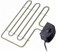 Élément chauffant pour fumoir/armoire à fumer avec 2000 W - 220 V - 2 kW - Spirale de chauffage électronique