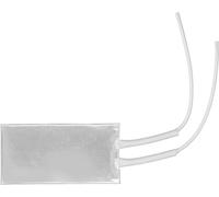 Elément chauffant PTC plaque thermostatique en acier inoxydable 100x50mm 120W 220V pour ventilateur de voiture
