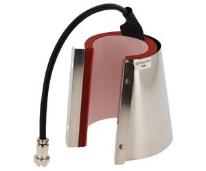 Elément chauffant SECABO conique diamètre haut 90mm et un volume 12oz pour presse à Mug Secabo TM1 et TM2 (Réf STM1 et STM2) et Transmax TMMME6 (Réf TMPS032)