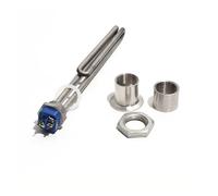 Élément chauffant solaire à immersion 1" NPT 220V-240V DN25 visser for chaudière(Kit 5,220-240V-4.5KW 290mm)