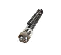 Élément chauffant solaire fileté DN25/1 pouce, tube et filetage en acier inoxydable 304 avec écrou, 1 kW/2 kW/3 kW/4 kW(Gold,220V,1KW 180mmL)