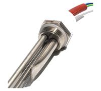 Élément Chauffant Solaire For Eau Chaude Sanitaire, Filetage 1" 32 Mm, 290 Mm, 220 V CA, 3 Câbles, Chauffe-eau Tubulaire Coudé Sans Réservoir, 1,5 W, 2 KW Ou 3 KW, Avec Coupelle.(1.5KW 290mm)