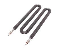 Élément Chauffant Tubulaire À Ailettes En Forme De W, Acier Inoxydable, Avec M12, For Poêle Sauna, Four, 1800w Performance De Chauffage Rapide