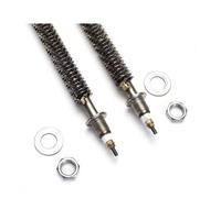 Élément Chauffant Tubulaire À Ailettes En U, Filetage M18, Acier Inoxydable 304, 500 W/800 W/1 KW/1,2 W/1,5 KW(1500w 400mm)