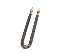 Élément chauffant tubulaire de Tube de chauffage d'aileron de 380V 304SS for l'air U Type M18 * 25 800W 1000W 1200W 1500W 2000W(Copper thread,2KW 450mm 500mmL)