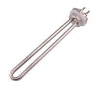 Élément chauffant tubulaire DN25 for chauffe-eau électrique, chaudière à immersion, vis avec filetage BSPT 1", 220 V, 750 W, 1 kW, 1,5 kW(WHITE)