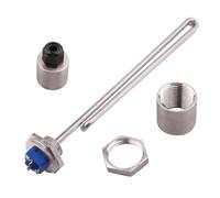 Élément Chauffant Tubulaire Électrique 1" BSP/32 Mm For Chauffe-eau, Compatible Avec Les Chaudières Et Les Installations De Brassage, 2400 W Et 3500 W, En Acier Inoxydable SUS304.(Set-3,240V 2400W)