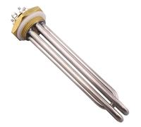 Élément chauffant tubulaire électrique à immersion DN32 for chaudière à eau avec raccord BSPT 1,25 pouce 24 V 900 W/1200 W/1500 W 36 V 1200 W(Heater only,36v 1200w)