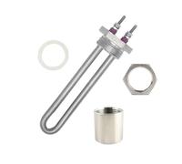 Élément Chauffant Tubulaire Électrique En Acier Inoxydable DN25 220 V 500 W Avec Filetage BSP 1"(D)