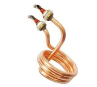 Élément Chauffant Tubulaire Électrique En Cuivre, 1,2 Kw, Par Immersion Spirale, For Bouilloire/réservoir Performance De Chauffage Rapide