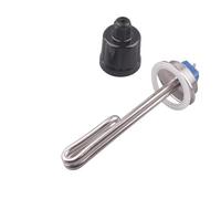 Élément Chauffant Tubulaire Électrique Tri Clamp 2 Pouces For Brassage, Chauffe-eau À Immersion, 120 V, 1500 W/1650 W, Acier Inoxydable 304(2,Clamp,120v 1500w)