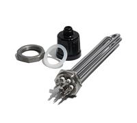 Élément Chauffant Tubulaire En Acier Inoxydable 304, 220 V/380 V, DN40, 3 KW/4,5 KW/6 KW/9 KW/12 KW, Avec Écrou Et Manchon Fileté Interne.(Set-1,380V,12KW355L DN40)