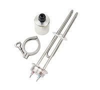 Élément chauffe-eau, Élément chauffant électrique à Immersion trois pinces, 220v, 2,5 kw/3, kw, pouces, for brassage de l'eau(Heater and Clamp,220V 2500W)