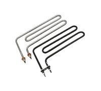 Élément chauffe-eau, Tube chauffant de poêle Sauna en forme d'arme poing courte, élément électrique acier inoxydable 304 for salle, 1200W/1500W(380v,1.2KW Green 304SUS)