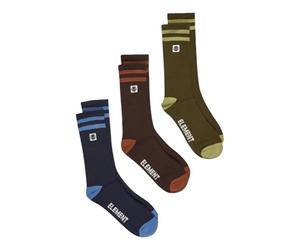 Element Chaussettes 2TONE ICON SOCKS 3PK Homme Noir One size