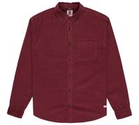 Chemise en velours cÃŽtelÃ© Element Rouge S