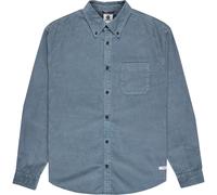 Chemise en velours cÃŽtelÃ© Element Bleu L