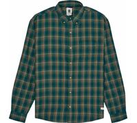 Element - Chemise en flannelle - Button Down Regular Flannel Shirt Green Checks en Coton - Taille XL - Vert Vert XL