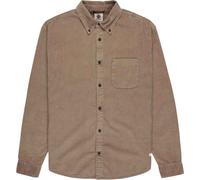 Element - Chemise en velours côtelé - Button Down Regular Corduroy Blue Caribou pour Homme en Coton - Taille L - Marron Marron L