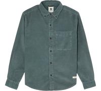 Element - Chemise en velours de coton bio - Button Down Regular Corduroy Shirt Youth Dark Slate en Coton - Taille Enfant 10 ans - Gris Gris 10 ans