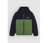 Element - Doudoune coupe-vent confortable - Classic Hooded Puffer Jacket Youth Bronze Green en Nylon - Taille Enfant 14 ans - Vert Vert 14 ans