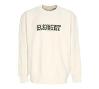 Element - Cornell Cipher Crewneck - Homme - Sweatshirts et sweats à capuche - Blanc - Taille: S