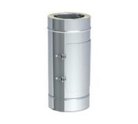 Élément d‘inspection design avec piège à balles et pot à suie - double paroi - Tecnovis TEC-DW-CLASSIC 200mm