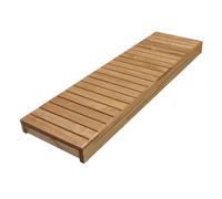 Élément de banc de sauna long terminé - Tremble Thermo / 600 x 1600 mm