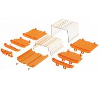 Elément de base de boîtierpour rail Weidmüller PF RS 100 OR 2000MM A.1 4144870000 orange 2 m
