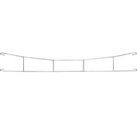 Märklin Élément de caténaire 70142 H0 Voie C (avec ballast) / K (sans ballast) 142 mm 5 pièces