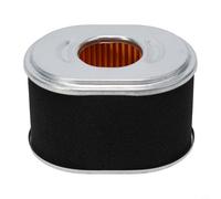 Élément de filtre à air pour moteurs à essence - Construction en éponge et fer, compatible avec 168F et 170F pour mini motoculteur, filtre de rechange pour petit moteur (noir)