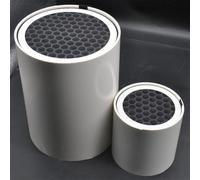 Élément de filtre à air pour tuyau, filtre à air composite multicouche, élément de filtre à air à charbon actif, élément de filtre à air rond HEPA en PVC pour système de ventilation dépoussiérant (154