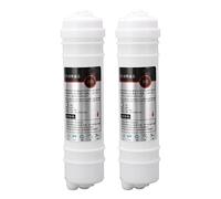 Élément de filtre de purificateur d'eau Remplacement RO membrane haute efficacité rapide Connexion universelle 2pcs 10in 75g
