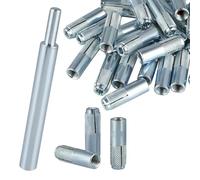 Élément de fixation encastré haute résistance avec outil 50 pièces 1/4-20 et 30 pièces 3/8-16 pour le montage en pierre d'inserts en béton avec filetage