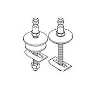 Élément de fixation Pro H8939680000001 , pour WC , H893958