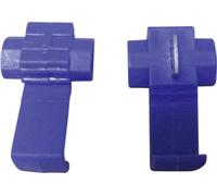 Elément de liaison autodénudant TRU COMPONENTS 1564073 flexible: 1-2.5 mm² rigide: 1-2.5 mm² Nombre de pôles: 2 bleu 5 pc(s)