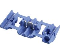 Elément de liaison pour courant faible TE Connectivity 735398 flexible: 1-2.5 mm² rigide: 1-2.5 mm² Nombre de pôles: 2 bleu
