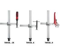 Elément de serrage pour tables de soudage avec longueur de travail variable TWW16H Bessey TWV16-20-15H