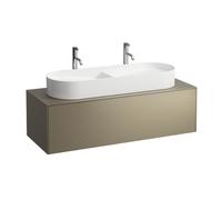 Élément de tiroir avec dessus sonar 120 titane - LAUFEN H4054710340421