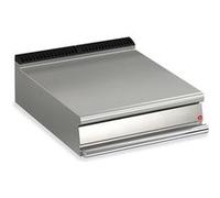 Elément de Travail Neutre à Poser en Inox L 200 à 800 mm - Gamme QUEEN 700 - Baron - 800x700 inox