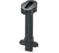 Phoenix Contact Boîtier pour profilé chapeau Elément de verrouillage UM-PRO PCB S-LOCK BK 100 pcs